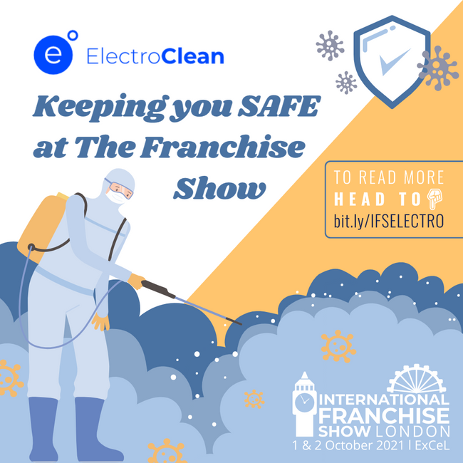 Electroclean: keeping you safe at the International Franchise Show